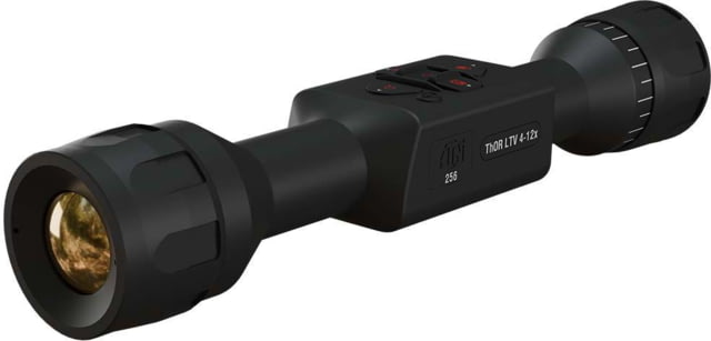 ATN LTV 4-12x35mm Thermal Rifle Scope w/Video Recording Multiple Patterns Black
