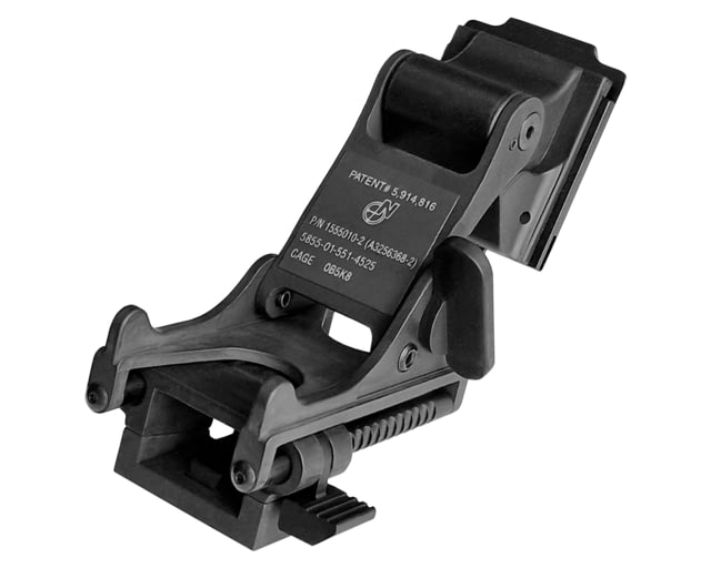 ATN Norotis Helmet Mount PN 1701010 w/J Arm Bayonet Adapter, Black, ACMNODINHMNTN by USA ATN Shooting Thermal Imaging Accessories