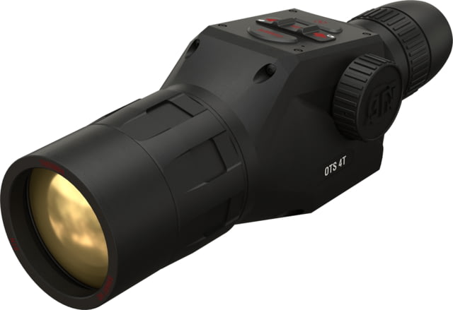 ATN OTS 4T 4-40x 640x480 Thermal Viewer w/ Full HD Video rec WiFi Smooth zoom iOS/Android Controlling App Black - ATN