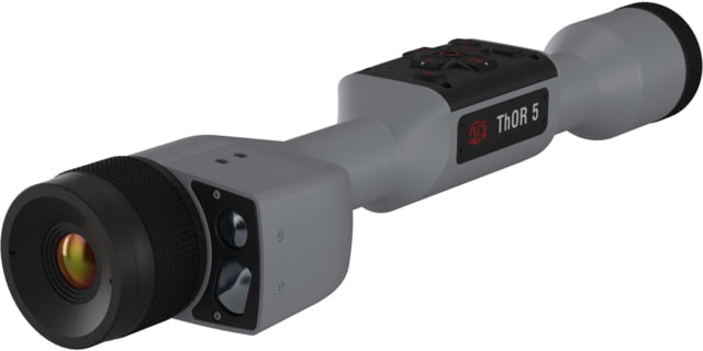ATN Thor 5 LRF 2-16x 640x480 12 Micron Smart HD Thermal Rifle Scope 30mm Tube w/ Gen 5 Sensor Wolf Grey - ATN