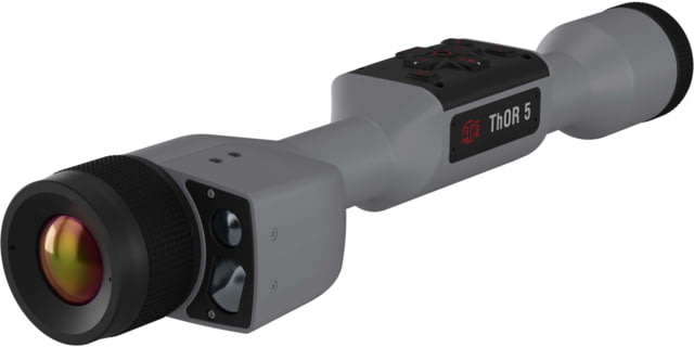 ATN Thor 5 LRF 5-20x 320x240 12 Micron Smart HD Thermal Rifle Scope 30mm Tube w/ Gen 5 Sensor Wolf Grey - ATN