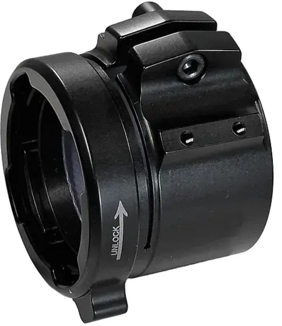 ATN TICO Scope Mounting System 44mm Objective Clamp 53.4mm Black