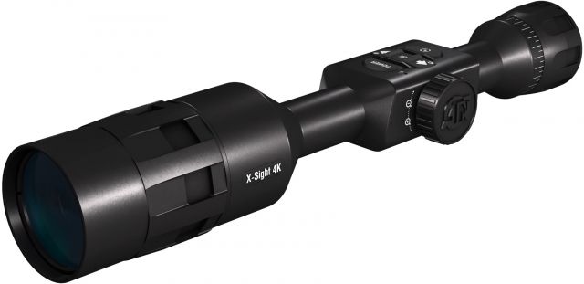 ATN X-Sight 4K Buckhunter Daytime Rifle Scope 5-20x70mm 30mm Tube First Focal Plane Multiple Reticles Black - Atn
