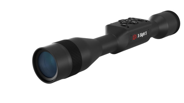 ATN X-Sight 5 3-15x UHD Smart Day/Night Hunting Rifle Scope 30mm Tube w/ Gen 5 Sensor Multiple Patterns & Color Options Reticle Black