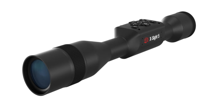 ATN X-Sight 5 5-25x UHD Smart Day/Night Hunting Rifle Scope 30mm Tube w/ Gen 5 Sensor Multiple Patterns & Color Options Reticle Black