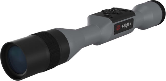 ATN X-Sight 5 5-25x UHD Smart Day/Night Hunting Rifle Scope 30mm Tube w/ Gen 5 Sensor Wolf Grey - ATN