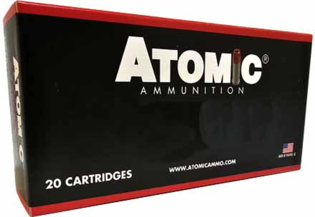 Atomic Ammunition Pistol Subsonic 357Mag 230 Grain Lead Hollow Point Pistol Ammo 20 Rounds - Atomic Ammunition