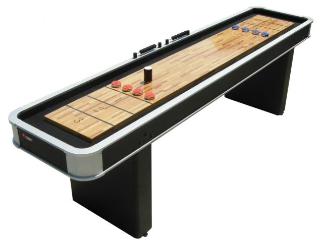 Atomic 9ft Platinum Shuffleboard Table, M01702AW