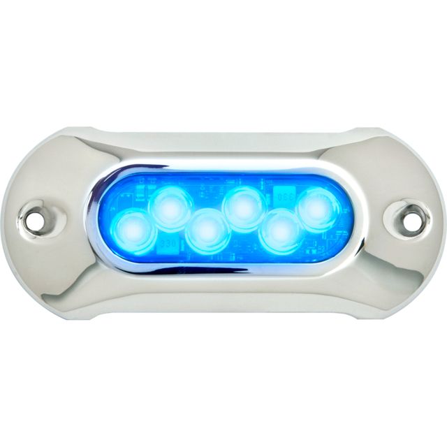 Attwood Marine Light Armor Underwater LED Light 6 LED Blue