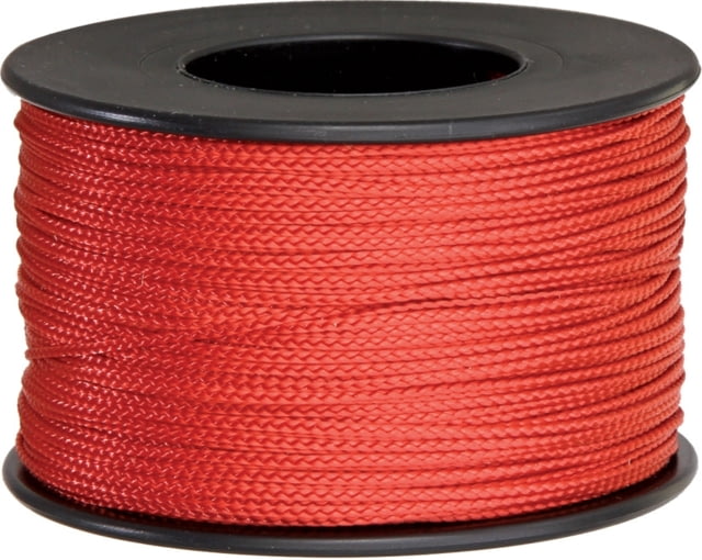 Atwood 0.75mm Nano Cord 300ft Cord Is 0.75Mm Thick Nylon Construction Red NS03 - RED