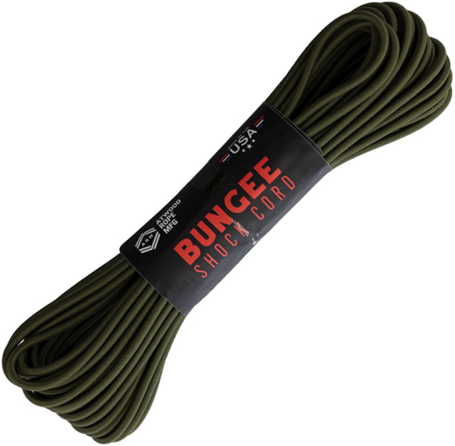 Atwood Bungee Shock Cord 50ft OD Green  OLIVE DRAB