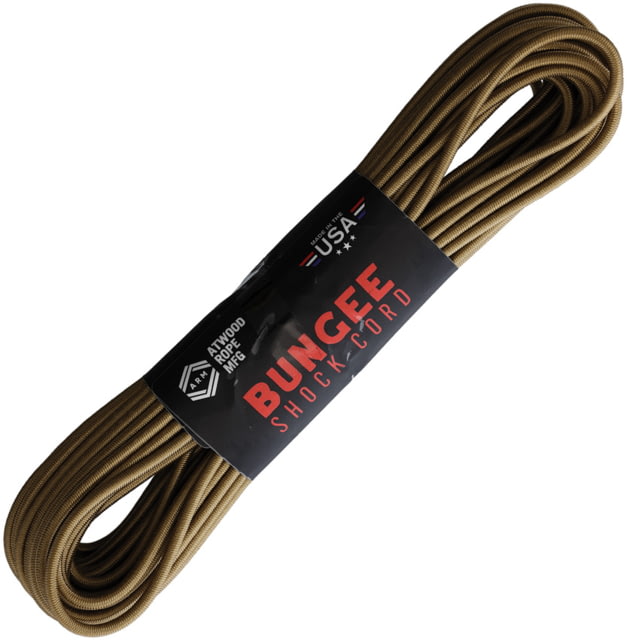 Atwood Bungee Shock Cord 50ft Tan TAN