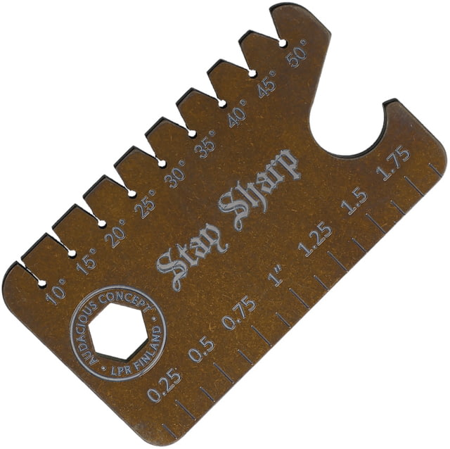 AuCon Dog Tag 2.0 Anglefinder Bronze 2" x 1.13" x .07" DOG TAG 2.0 BRONZED - Aucon