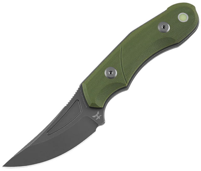 AuCon Fanglet Fixed Blade Grn G10 - Aucon