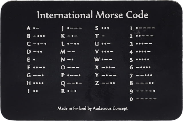 AuCon Morse Code Patch - Aucon