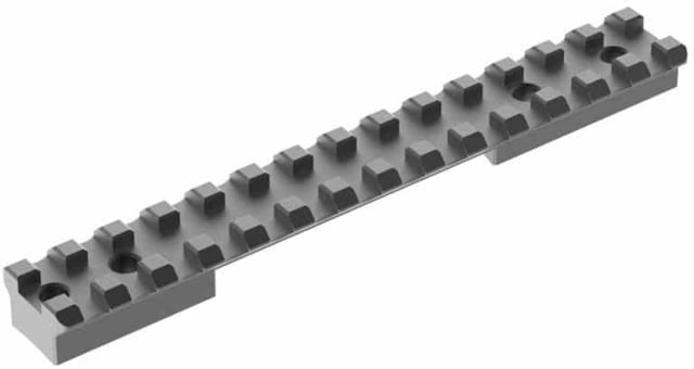 Audere Nato Rail Remington 700 Short Action Steel 20 MOA Black - Audere