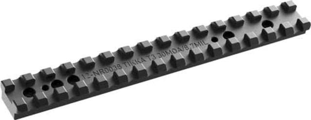 Audere Tikka T3/T3x Nato Rail 30 MOA Black - Audere