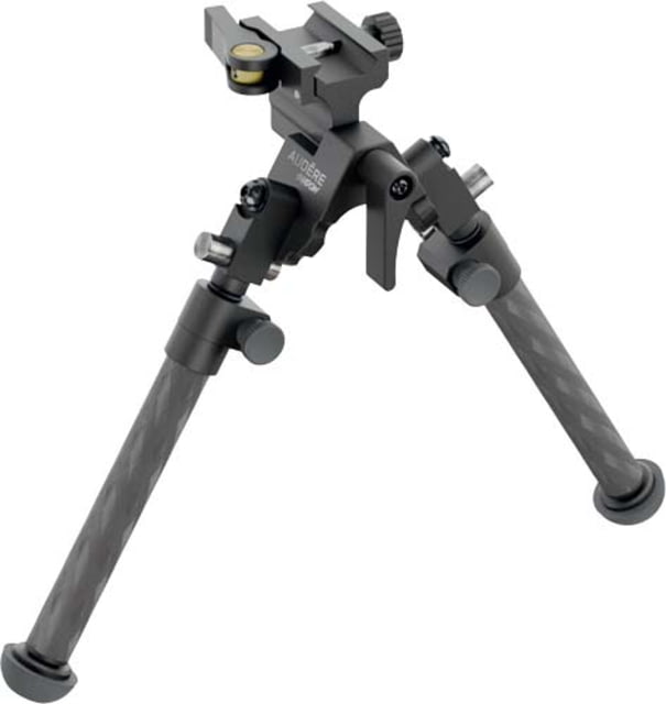 Audere Shadow Bipod 10 Oz. Picatinny Mount Carbon Fiber - Audere