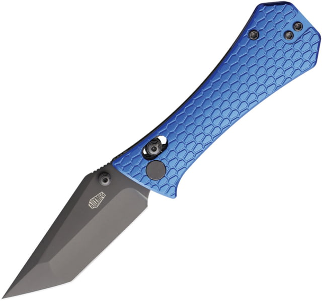 Auxiliary Manufacturing Coffin Tanto Crossbar Lock Blu - Auxiliary Manufacturing