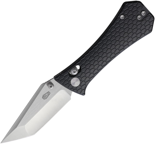 Auxiliary Manufacturing Coffin Tanto Crossbar Lock Gry - Auxiliary Manufacturing