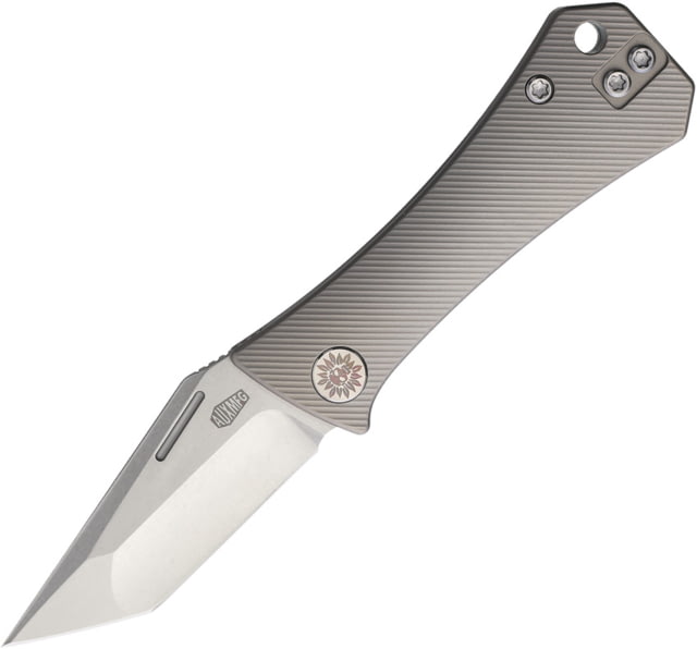 Auxiliary Manufacturing Coffin Tanto Slipjoint Ti AUX007TNSL - Auxiliary Manufacturing