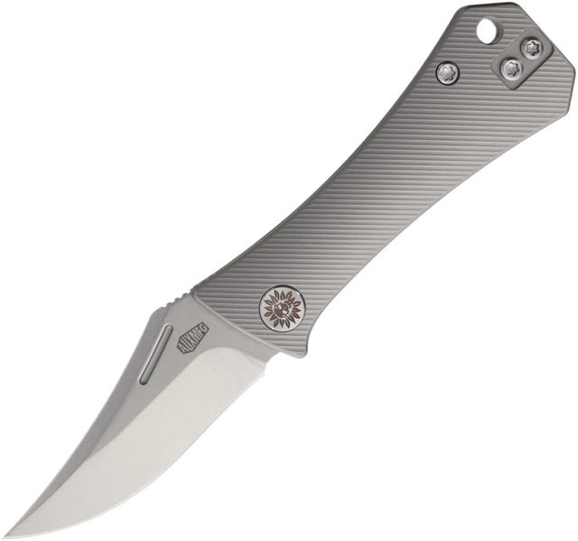 Auxiliary Manufacturing Pocket Bowie Slip Joint Ti AUX007BWSL - Auxiliary Manufacturing