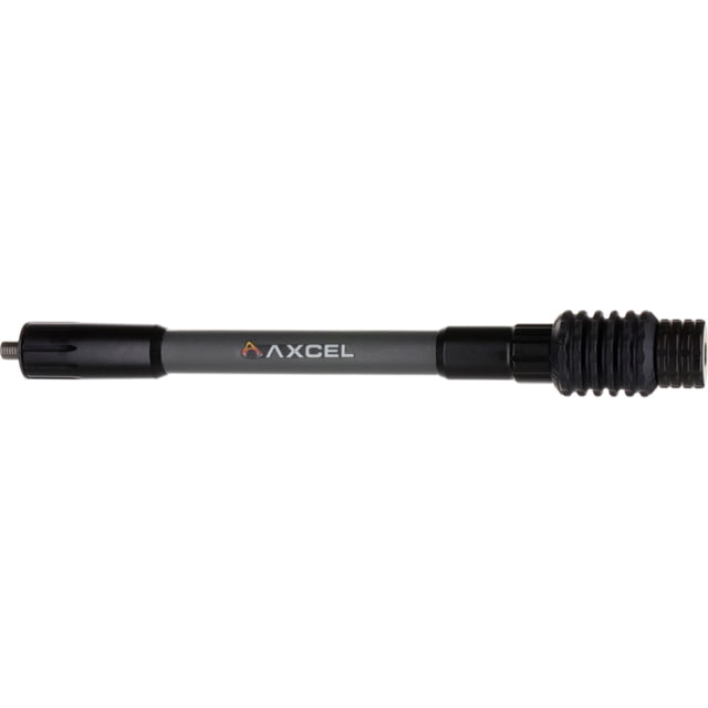 Axcel CarboFlax Hunting Bow Stabilizer 10 in Grey/Black - Axcel