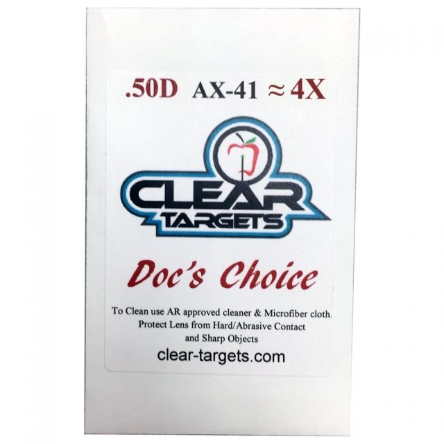 Axcel Docs Choice Lens, X-41 4X, AX41-CTDC-4X