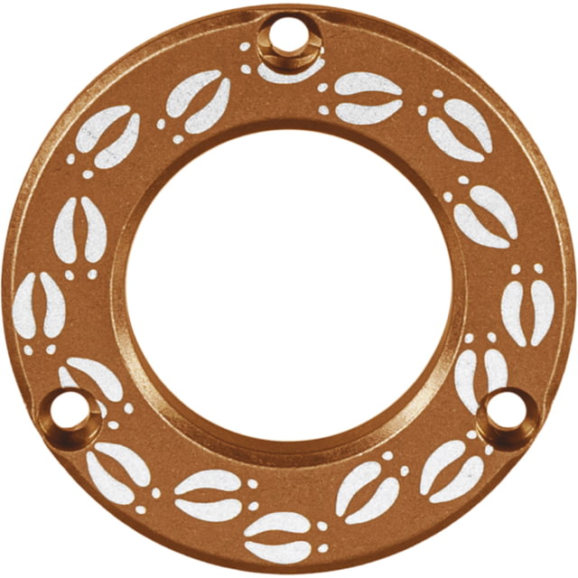 Axcel Driver Hubcap Coyote Tan w/Engraving Deer Tracks Pattern 1502888 - Axcel