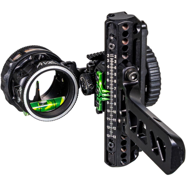 Axcel Driver Plus Slider Sight w/AVX-31 Scope Stealth BH Bridge-Lock .019 Green/Red Fiber 2 Pin 1502912 - Axcel