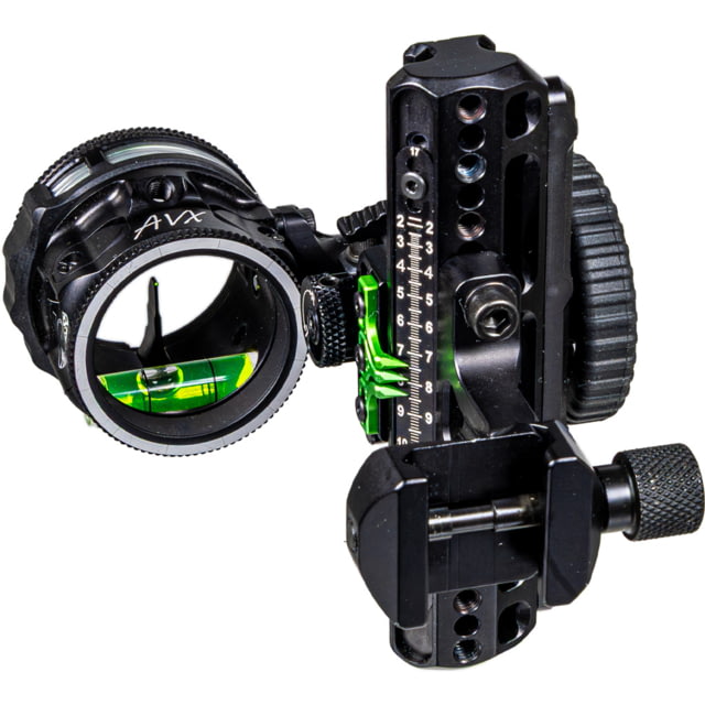Axcel Driver Plus Slider Sight w/AVX-31 Scope Stealth BH Picatinny .010 Green 1 Pin Right Hand 1502917 - Axcel