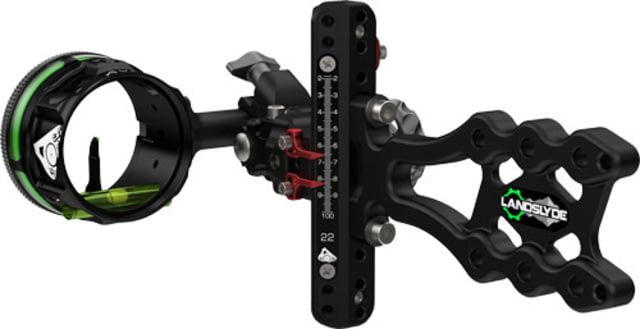 Axcel AV-41 Landslyde Carbon Pro Slider Sight 41mm 1 Pin .019 Green