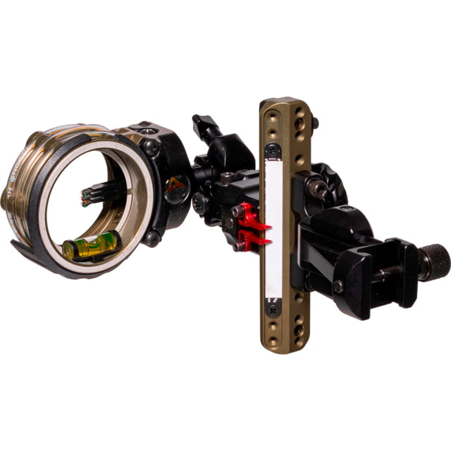 Axcel LANDSLYDE Picatinny Slider Sight Tac. BH AccuStat II Micro 3 Pin Bow Sights .010 Black - Axcel