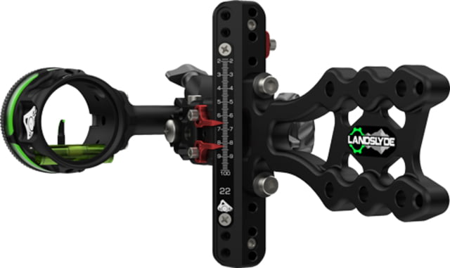 Axcel AV-31 Landslyde Slider Sight Non-Dampened 31mm 1 Pin .019 Green - Axcel