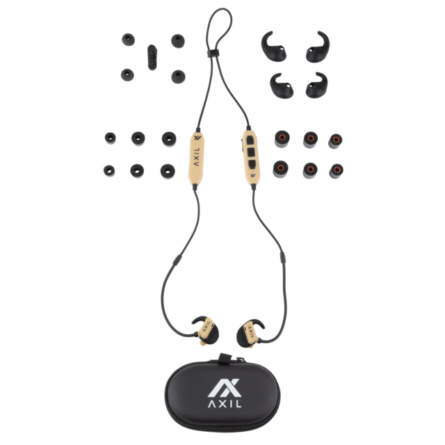 AXIL GSX 3.0 Bluetooth Earbuds 85dB 1 Pair Desert Tan