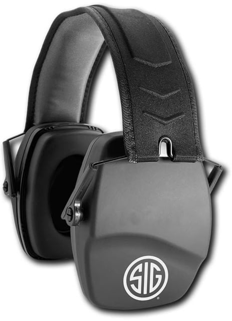 AXIL TRACKR Passive Earmuffs Sig Sauer Black Medium - Axil