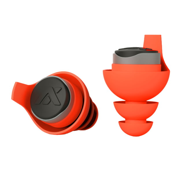 AXIL XP Defender Earplugs, Orange, Medium & Large Included, XPD-OM/L by USA Axil Shooting Hearing Protection Equipment