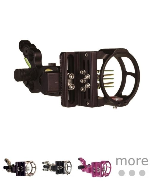 Axion Soul Hunter Sight, Pink 3 Pin .019 RH/LH, AAA-1503P by USA Axion Archery Archery Sights