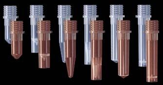 Axygen Screw Top Microcentrifuge Tubes without Caps Axygen Scientific ST-150-SS-X Amber Screw Top Microtubes Pack of 500