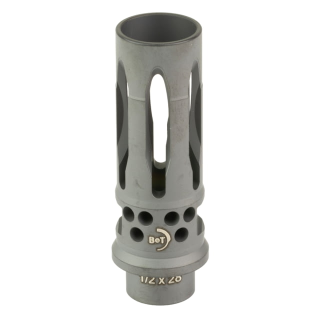 B&T Assault Closed Tine Muzzle Device 5.56mm NATO 1/2x28 DLC Coated Finish Black - B&T