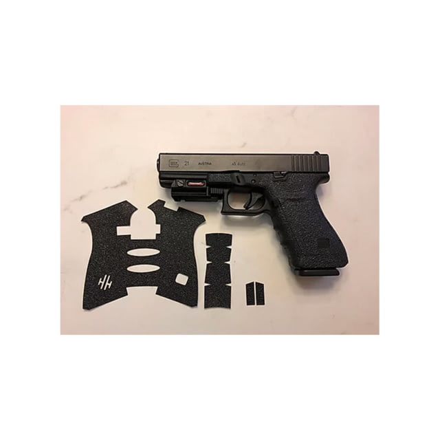 Handleitgrips GLOCK 20/21/40/41 GEN 3 GUN GRIP - RUBBER BLACK 919268F5 HAN - Handleitgrips