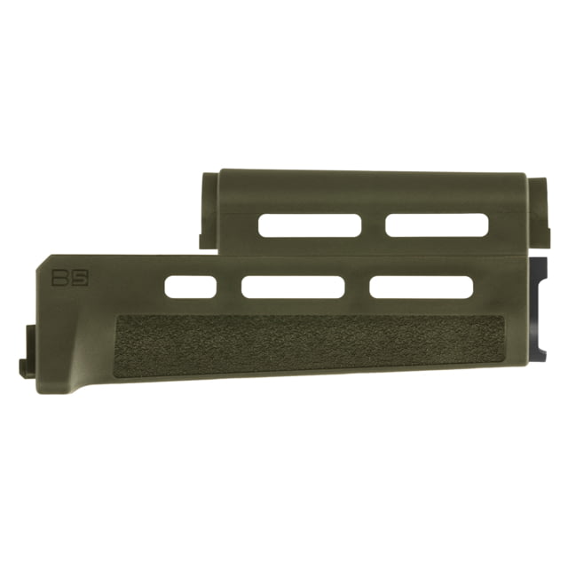 B5 Systems AK Handguard Standard Length MLOK Compatible Fits Standard AKM Pattern Stamped Receivers Matte Finish Olive Drab Green - B5 Systems