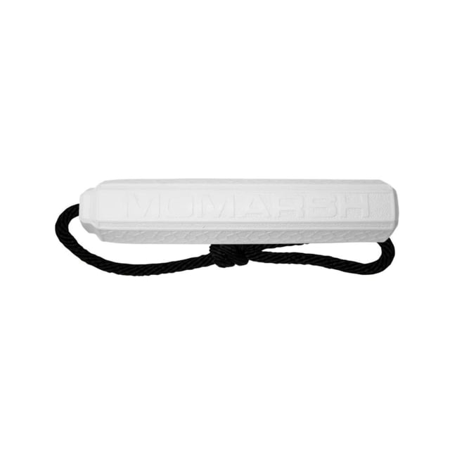 Higdon Outdoors MOmarsh Mark Dog Training Bumper Medium White 177F6823 HG - Higdon Outdoors