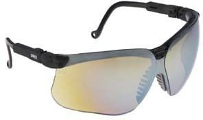 Bacou-Dalloz Uvex Genesis Protective Eyewear Bacou-Dalloz  Black Frame Each - Uvex