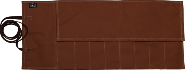 Badger Claw Outfitters 8-Pocket Canvas Knife Roll Brown - Badger Claw Outfitters