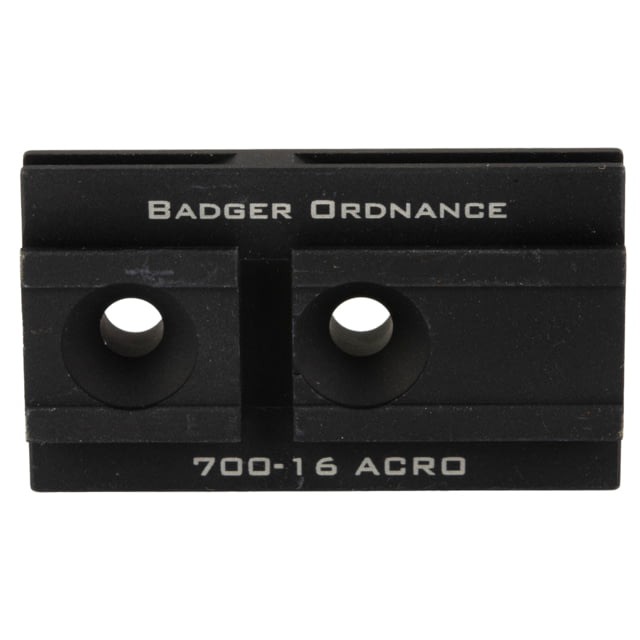 Badger Ordnance C1 12 O'clock Top Optical Red Dot Sight Mount Aimpoint Acro Black - Badger Ordnance
