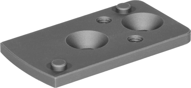 Badger Ordnance C1 12 O'clock Top Optical Red Dot Sight Mount Delta Point Pro Black - Badger Ordnance