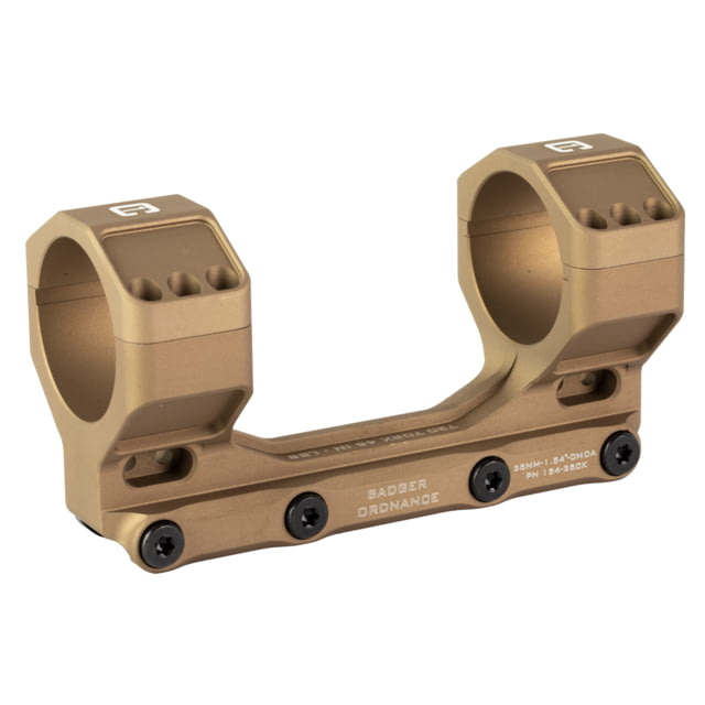 Badger Ordnance Condition One MAX Riflescope Mount 35mm 1.54in Tan - Badger Ordnance