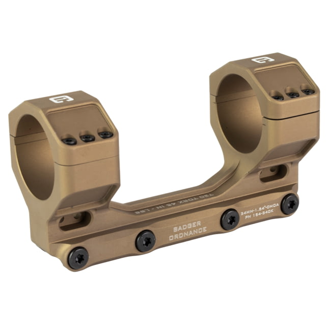 Badger Ordnance Condition One MAX Riflescope Mount 34mm 1.54in Tan - Badger Ordnance