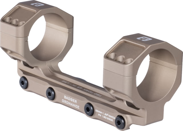Badger Ordnance Condition One MAX Riflescope Mount 35mm 1.30in Tan - Badger Ordnance